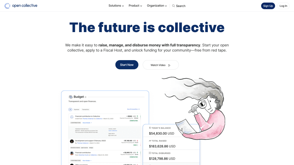 Open Collective - We make it easy to raise, manage, and disburse money with full transparency.